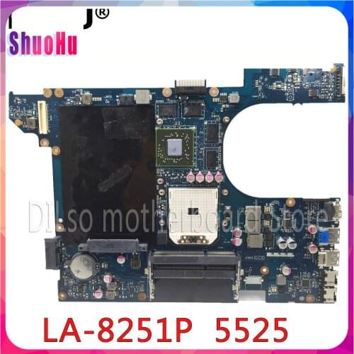 KEFU QCL10 LA-8251P For Dell Inspiron 15R 521R 5525 Laptop Motherboard DDR3 HM76 Intel Integrated 60 Days