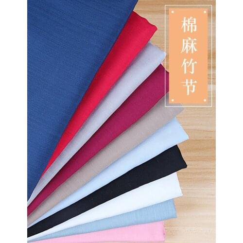 1m Lx155cmW Soft Thin Liner Cotton Pure Color Cloth Sewing Quilting Fabrics for Patchwork Needlework DIY Handmade dress Material