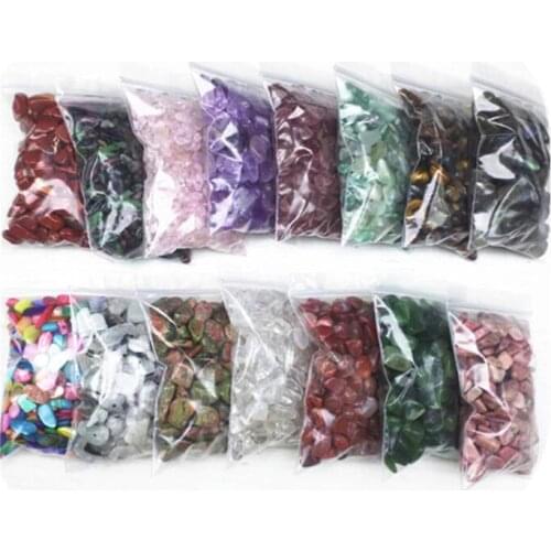 Natural bulk 100g amethyst rock crystal rose quartz mix crystals healing gravel tumbled stones