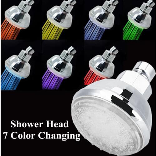 2021 new led shower head temperature control high pressure in-wall bathroom circular water saving sprinkler shower accessories