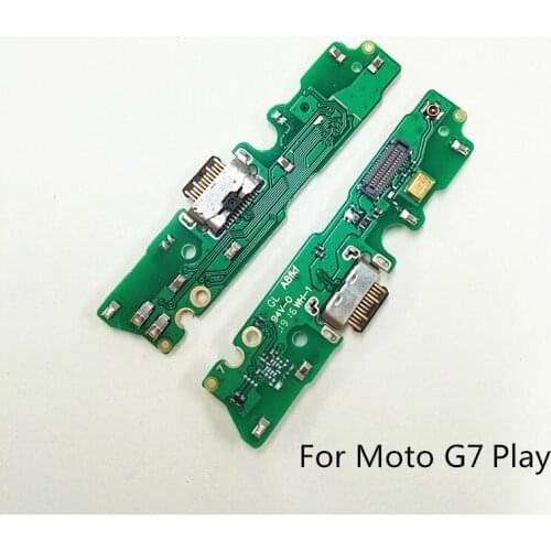 New USB Charging Port Dock Connector Board Flex Cable For Motorola Moto G7 Play