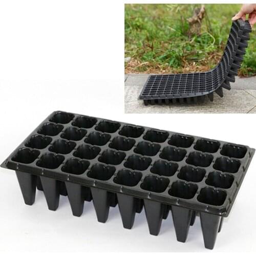1/3/5 Pcs /set 32 Holes Plastic Seedling Starter Trays Plant Flower Pots Nursery Grow Box Tray Plug Planting Planter Container