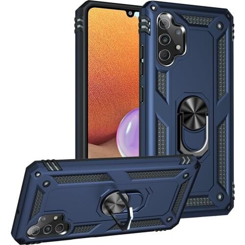 Shockproof Ring Case For Samsung Galaxy M21 M21S M31S M31 M11 M30S M51 M01 Core M02 Armor Kickstand Case Holder Back Cover