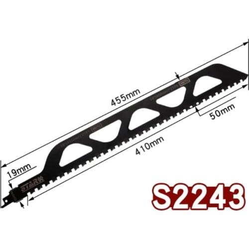Demolition Masonry Reciprocating Saw Blade for Cutting Brick Stone Alloy Steel