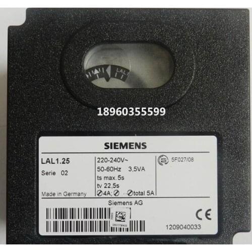 SIEMENS Siemens LAL1.25 program controller LAL2.25 control box burner fuel program controller