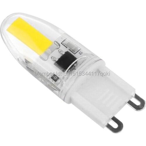 Leds Lamp Mini Lampada Chip Light 360 Beam Angle Lights Replace 30W Halogen 2W G9 1505 COB LED Bi-pin Lights 1PCS JTFL012-1