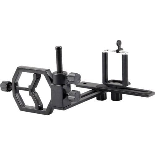 Universal Metal Mount Adapter Connector for Connecting Camera iPhone Samsung Mobile Phone and Monocular Telescope Photography