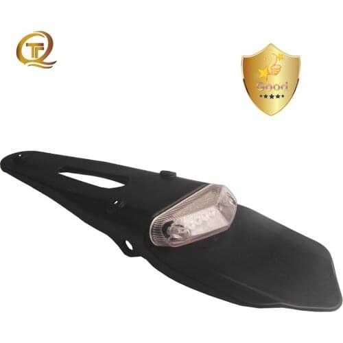 Motorcycle LED Rear Light 12V License Plate Lamp Motorbike Fender Taillight For CRF YZ CR EXC WRF 250 400 426 450