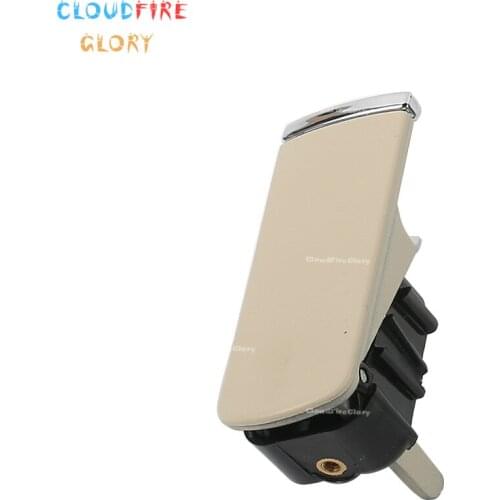 CloudFireGlory 8E1857131 Beige Glove Box Catch Lock Lid Handle No Lock For Audi A4 B6 B7 8E 2001-2008 For Seat Exeo 2009-2014