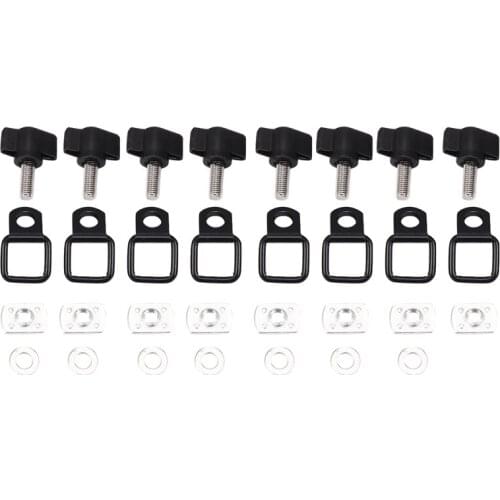 Hard Top Removal Fastener Soft Top Thumb Screws For Jeep Wrangler CJ YJ TJ JK