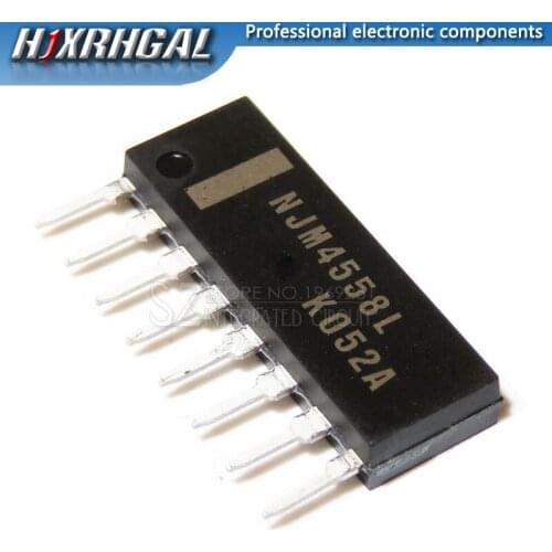 1PCS NJM4558L NJM4558 SIP8 SIP Dual operational amplifier