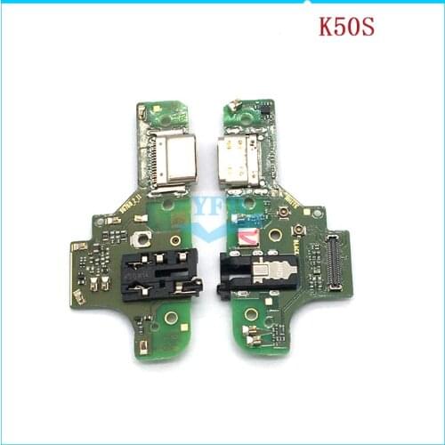 10PCS New Original USB Port Charging Board For LG K50S K51 K8 Plus K62 USB Charging Dock Port Flex cable Repair Parts