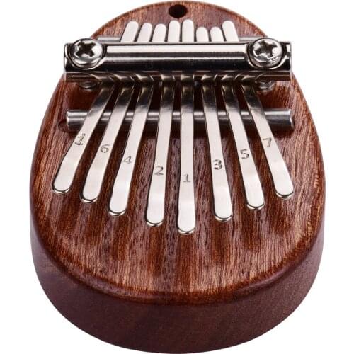 8 Keys Mini Thumb Piano Finger Percussion Kalimba Thumb piano Keyboard Instrument