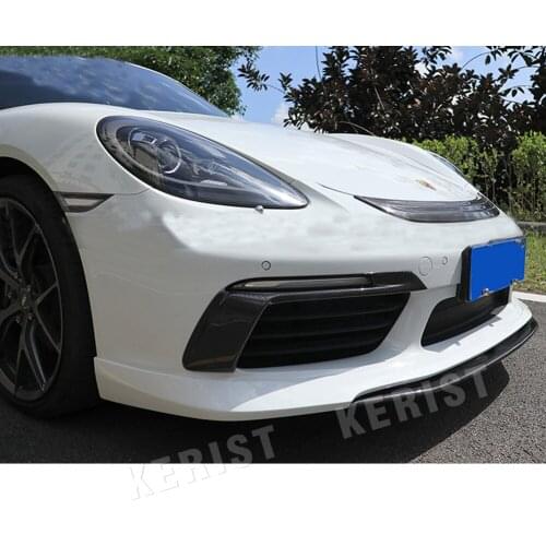 SIDE AIR VENTS carbon fiber front vents for Porsche 718 Boxster Cayman 2016