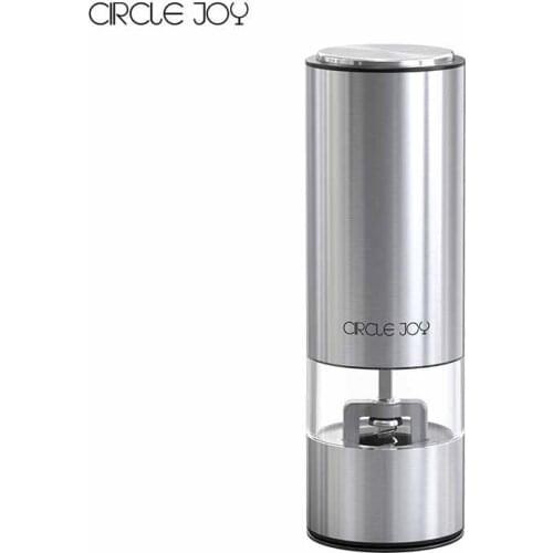 Circle Joy Electric Spice Grinder Black&White Pepper/Cumin Grinding Ceramics Grinding Core Multi Functional Household