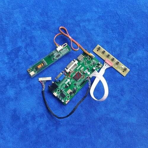 Display HDMI-compatible DVI VGA 1CCFL 1024*768 Controller Board 30-Pin LVDS For B141XG05/B141XG08/B141XG09/B141XG10/B141XG13 Kit