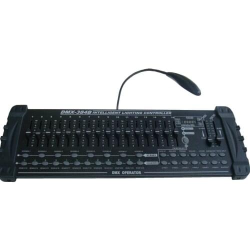 DMX 384A DMX console,Control 12pcs DMX lighting fixtures with 32 DMX channel each