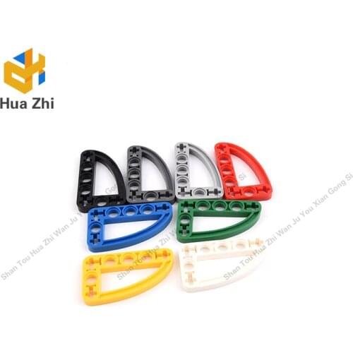10PCS 32250 Beam 3 x 5 L-Shape with Quarter Ellipse ThinBuilding Blocks Parts MOC DIY Education Build Toys
