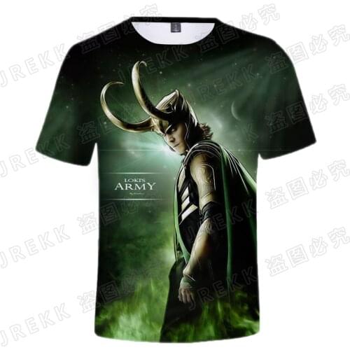 2021 New Loki Laufeyson 3D Printed T Shirt Men Women Children Shirt Casual Short Sleeve Tops tshirt Summer Cool Tee Clothing