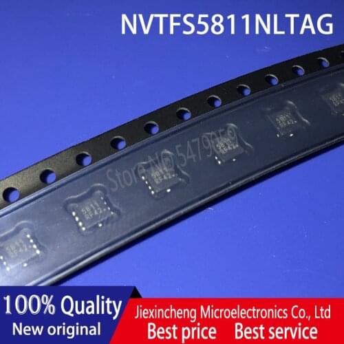 NVTFS5811NLTAG marking:5811 NVTFS5811 MOSFET N-CH 40V 40A 8WDFN
