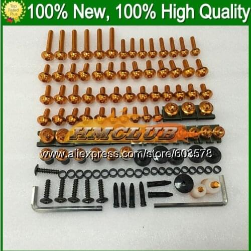 Fairing bolts full screw kit For HONDA ST1300 2002 2003 2004 2005 2006 2007 2008 2010 ST 1300 STX1300 CL137 Nuts bolt screws Nut