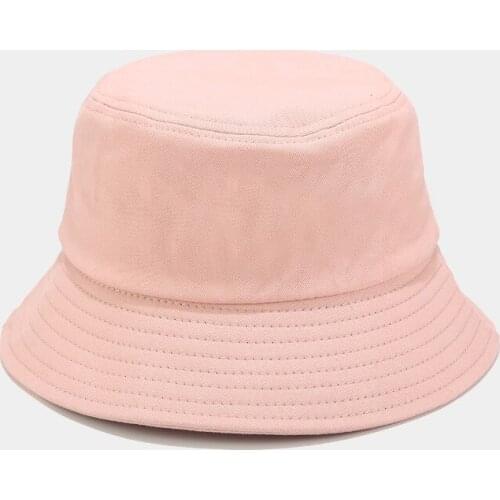 2020 Cotton Candy Color Bucket Hat Fisherman Hat Outdoor Travel Hat Sun Cap Hats for Men and Women 145