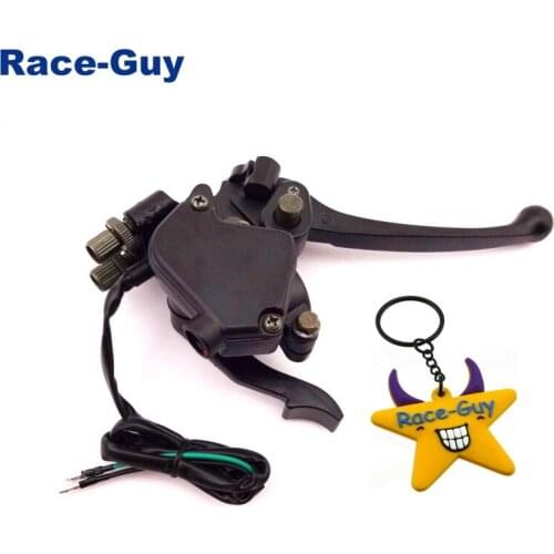Thumb Throttle Accelerator Assembly Handle Brake Lever For Chinese 50cc 70 90 110cc 125cc 150cc 250cc Chinese ATV Quad 4 Wheeler