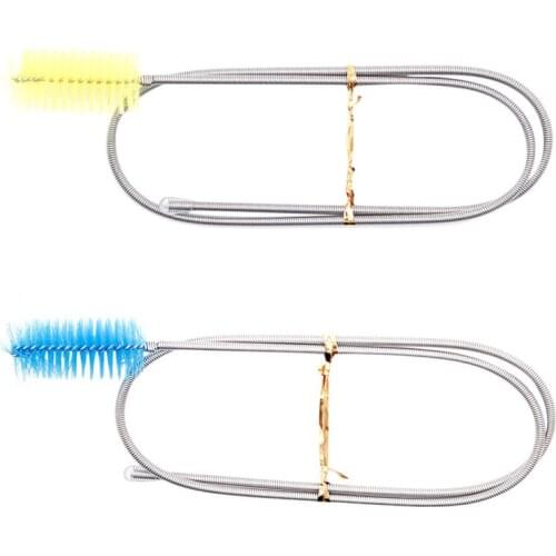 Tube Cleaning Brush One/Double Ended Aquarium Filter Pump Pipe Hose Flexible Hot