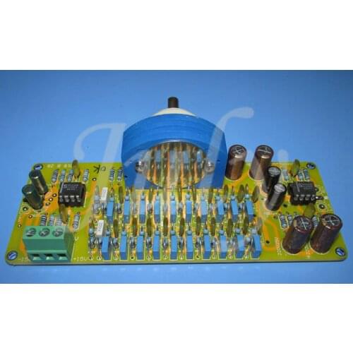 High quality 12-step equal loudness volume preamplifier LG-177C, strengthen bass and treble, improve sound quality