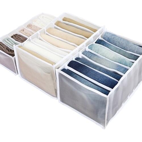 Large Size Underwear Storage Box, Foldable Bra And Socks Storage Bag Wardrobe Drawer Divider, Tie Panties And Shorts Storage Box