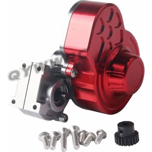 1/10 RC Car Axial SCX10 Transmission Box Full Metal Transmission Gearbox / Center Crawler Gear Box Reverse Parts