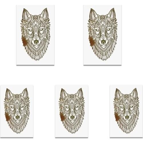 5 Sheets Metal Stickers Epoxy Resin Mold Fillings Jewelry Making Material Filler DIY Art Crafts Decor