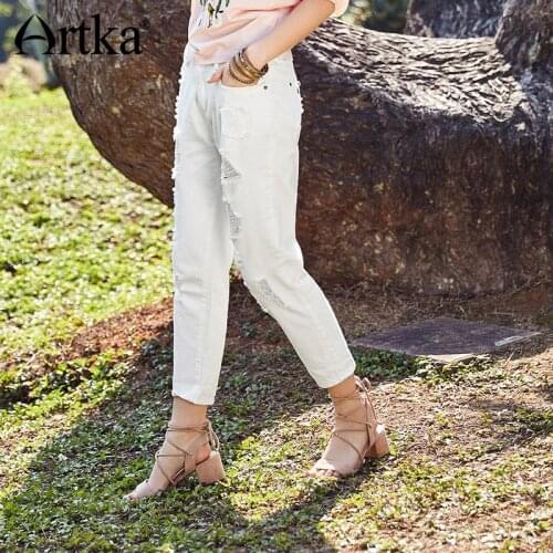 Женские зауженные джинсы Artka China At AliExpress