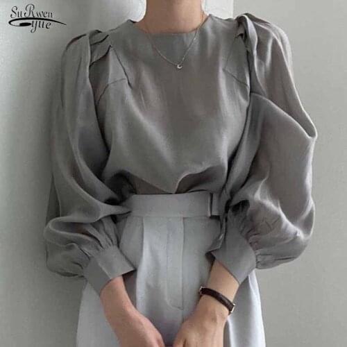 Blusas Mujer Short-Sleeved T-shirt Feminine 2021 Summer New Womens Loose Korean-Style Lace Print O-neck Shirt 8861 50