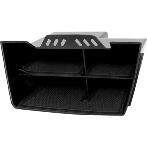 For Honda Civic 2016 2017 2018 2019 Interior AccESSories Car BlaCk ABS Inner Console Central Storage Box