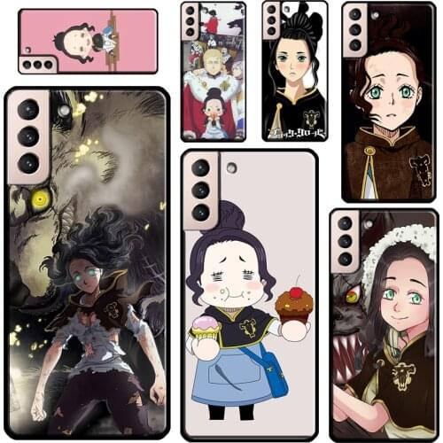 Charmy Black Clover Anime Case For Samsung Galaxy S21 Ultra S20 FE S8 S9 S10 Plus Note 10 Note 20 Ultra Back Cover