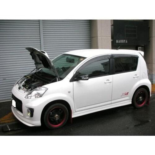 For 2004-2010 Daihatsu Boon Front Hood Bonnet Modify Gas Struts Carbon Fiber Spring Damper Lift Support Absorber