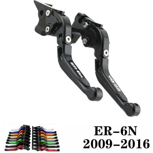 For KAWASAKI ER 6N ER6N ER-6N 2009 2010 2011 2012 2013 2014 2015 2016 Motorcycle Adjustable Brake Clutch Lever Levers Folding