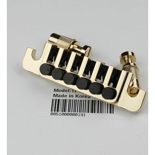 Guitar Bridge Tailpiece - Tune-O-Matic Bridges Replacement for EPI LP SG 6 String Electric Guitar (Golden)
