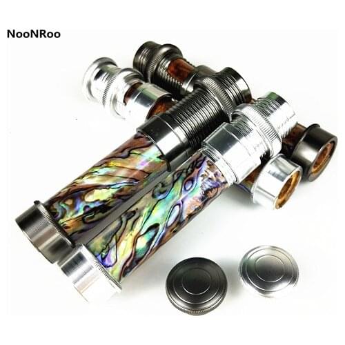 20g Pearl Fly Reel Seat Aluminum + Rosewood +Pearl Fishing rod Reel Seat 16#-Fishing Rod building reel seat DIY