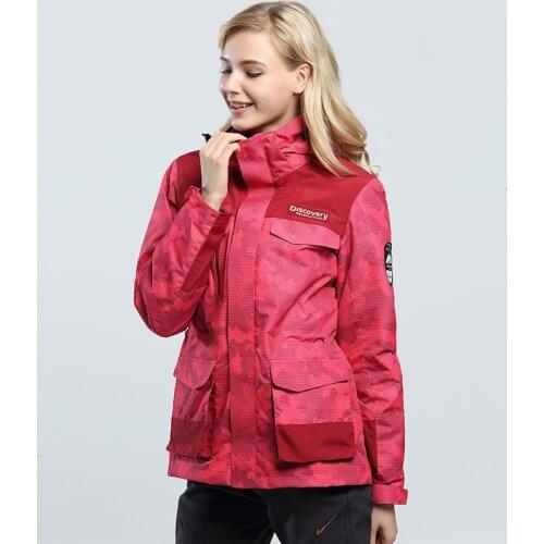 Men Women Winter 3 In 1 Waterproof Cold-proof Windbreaker Outdoor Camping Hiking Trekking Coat Sport Lover Fishing Skiing Jacket