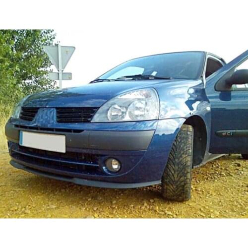 Renault Clio MK2 MK3 B C For Cupra R Front Spoiler Euro Model Front Bumper Universal Cupra Lip 3 Piece