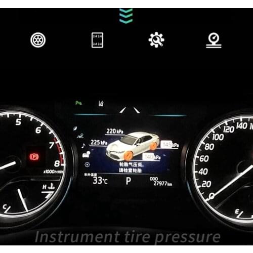 Car TPMS Tire Pressure Monitoring System Digital LCD Dashboard Display For Toyota Camry XV70 Corolla 2018-2020