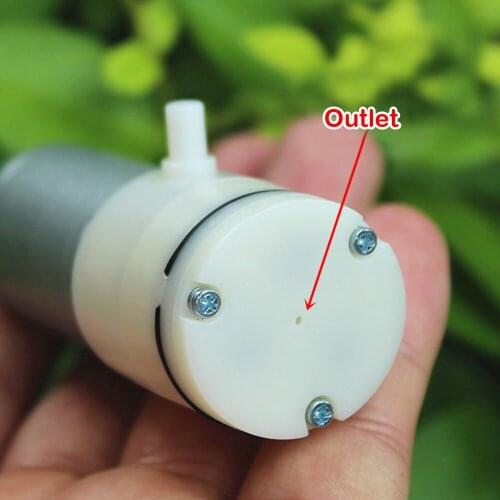 Micro Vacuum Pump DC 3V-6V 3.7V 5V Self-priming Pump Breast Pump 370 Negative Pressure Booster Pump with Wire Mute Good Suction