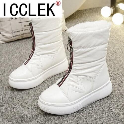 Women Boots Warm Winter Ankle Boots for Women Platform Female Shoes Waterproof Female Winter Boots Woman Shoes Botas De Mujer