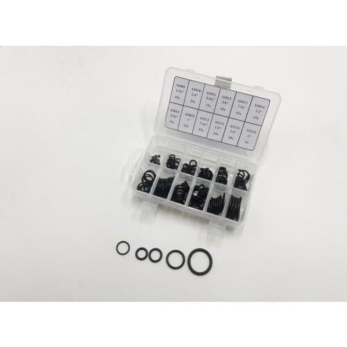 166pcs scuba O-Ring kit diving hose Ring diving 12 size FKM fluororubber 90 Duro tube type