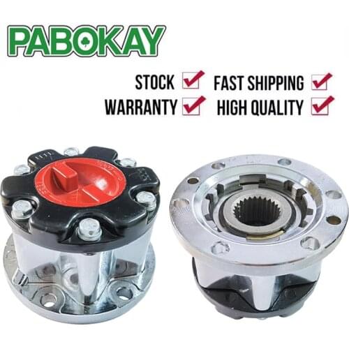 2 Pieces x FOR TOYOTA Hi-Lux HIACE 86-96 FREE WHEEL LOCKING HUBS B006 43509-35030 4350935030 Zinc alloy