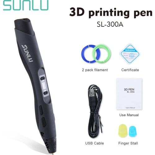 3D pen SL-300A intelligent PLA ABS PCL With speed control& adjustable temperature for adults 3d pen