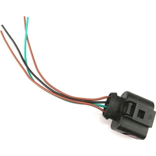 4 Pin Car Air Inlet Pressure Sensor Plug Pigtail Cable For Golf A6 A4 1J0 973 704 1J0973704