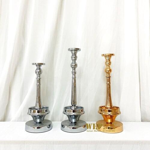 5 sets of Creative candle holder candlelight dinner European-style metal candlestick romantic home Christmas decoration
